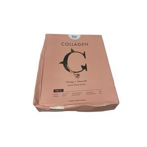 Real Collagen Face Masks For Plumping + Smoothing (5 per box) For Men & Women